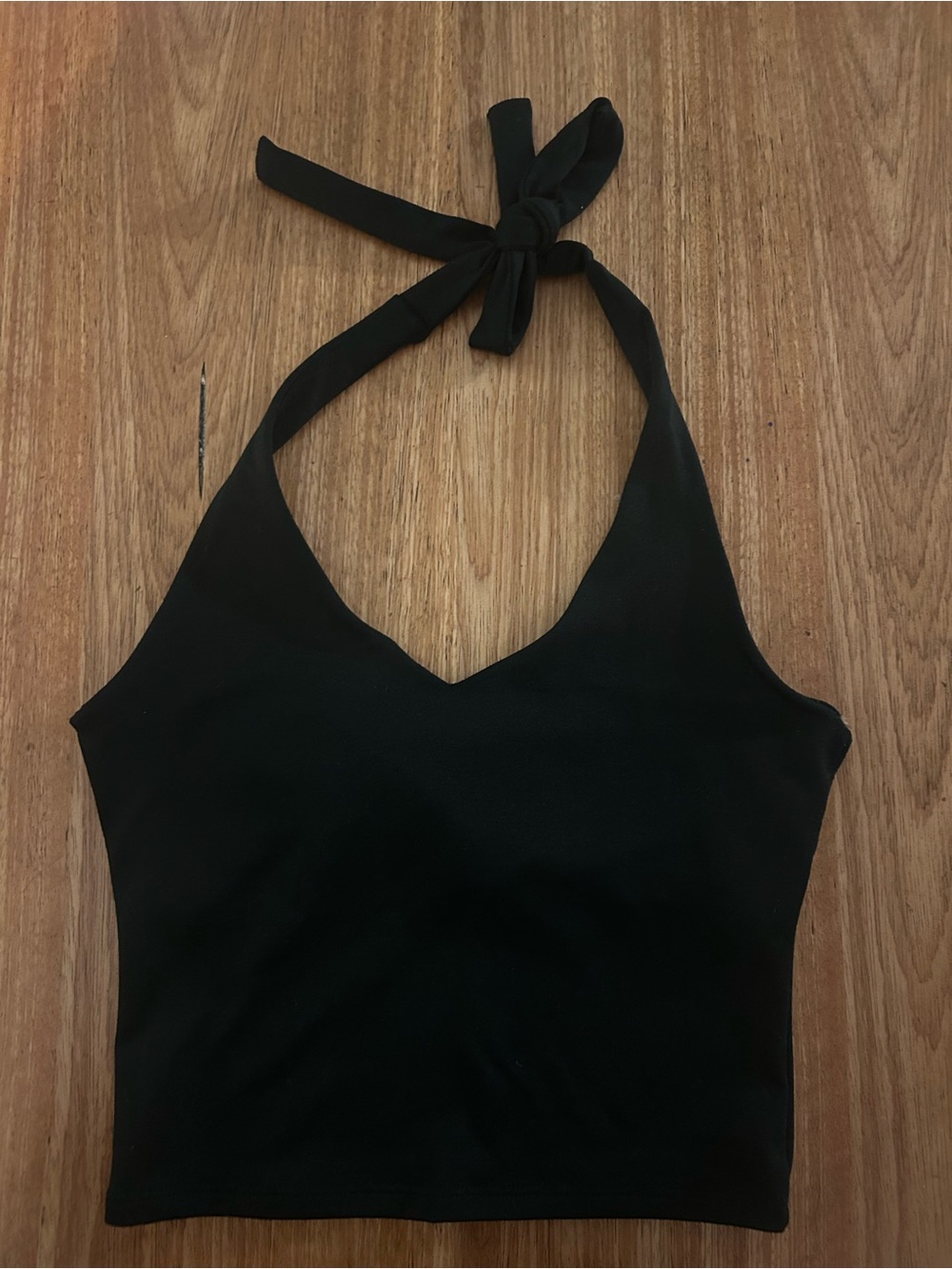 Hollister Black Halter Tank Top